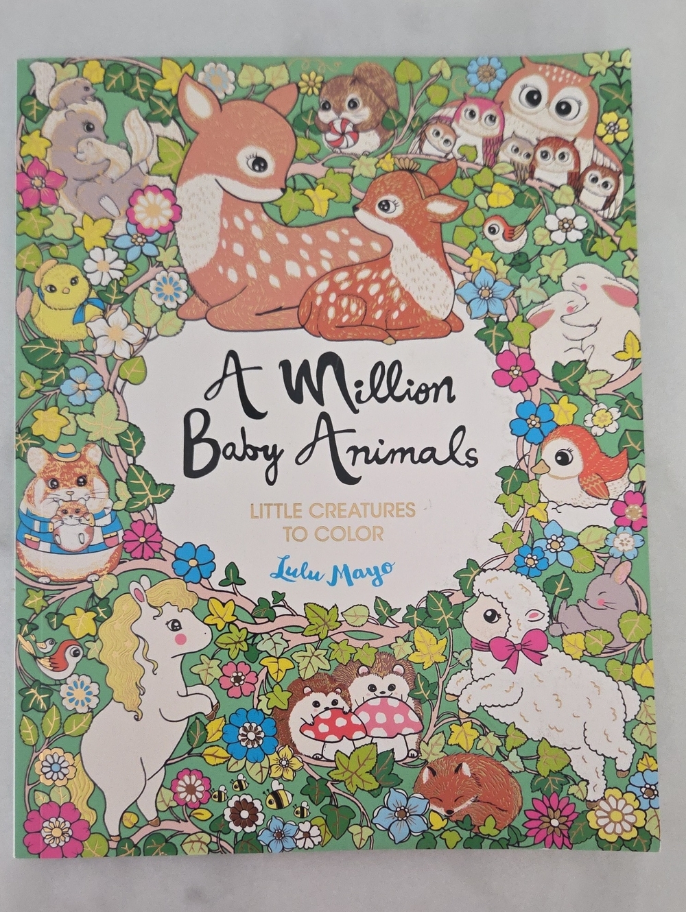 A Million Baby Animals Coloring Book